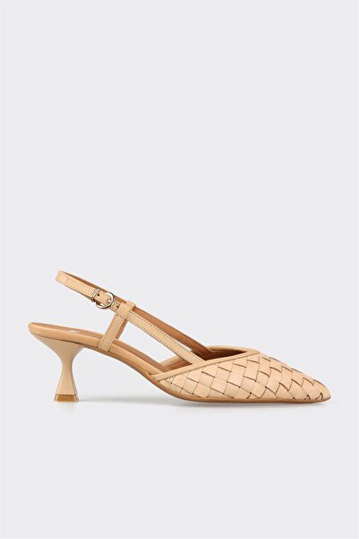 Elle Shoes Naturel Deri Kadın Günlük Ayakkabı