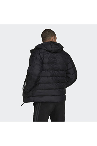 adidas Itavic 3-stripes Midweight Kapüşonlu Mont