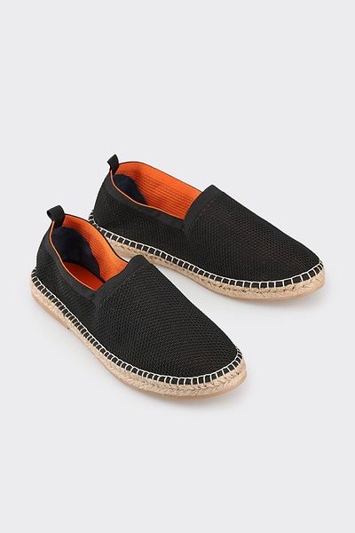 Elle Shoes Men's Black Espadrilles