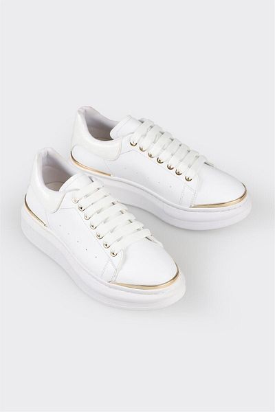 Elle Shoes Λευκά Γυναικεία Αθλητικά Παπούτσια