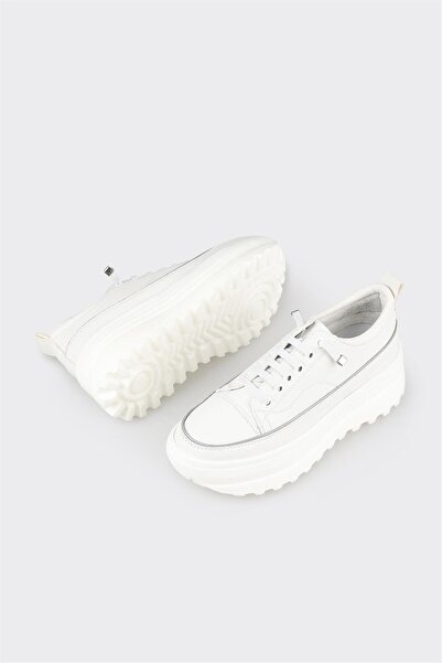 Elle Shoes Beyaz Kadın Spor Ayakkabı