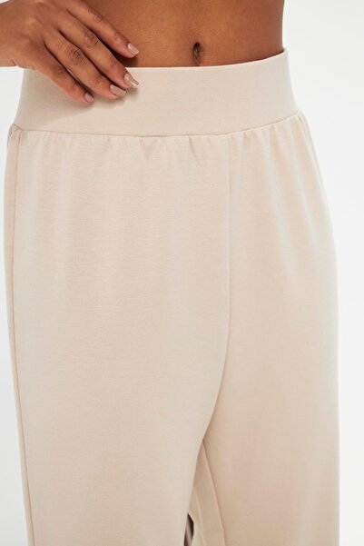 Chandraswear Beige Women's Comfortable Fit Sweatpants - Vionera