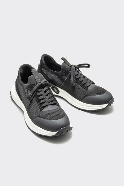 Elle Shoes Men's Black Sneakers