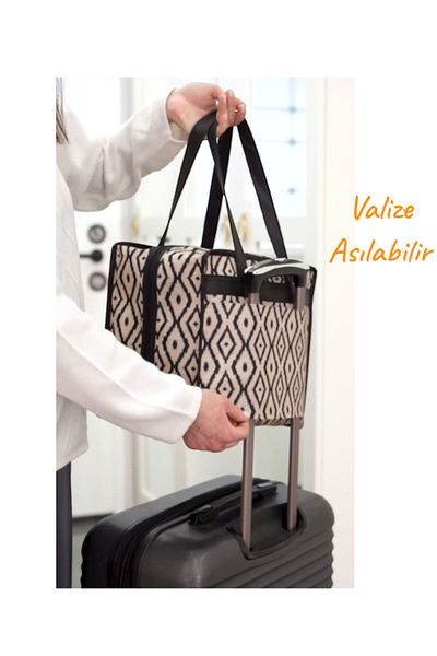 Helen's Home Organizator pentru valiză de călătorie multifuncțională 33x17x28 cm