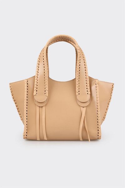 Elle Shoes Beige Women's Handbag