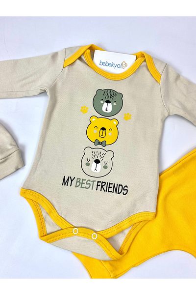 bebekyol Best Friends Baby Rompers