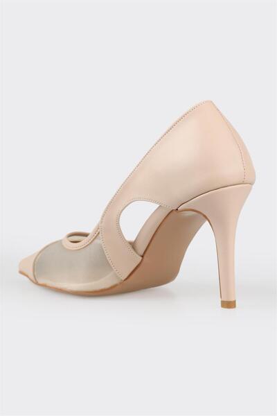 Elle Shoes Naturel Kadın Stiletto