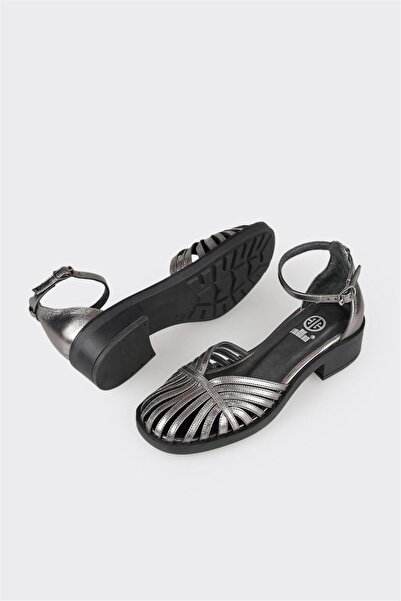 Elle Shoes Γυναικεία Casual Παπούτσια Platinum Leather