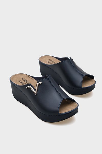 Capone Outfitters Anatomical Soft Comfortable Sole Wedge Heeled Mother Slippers