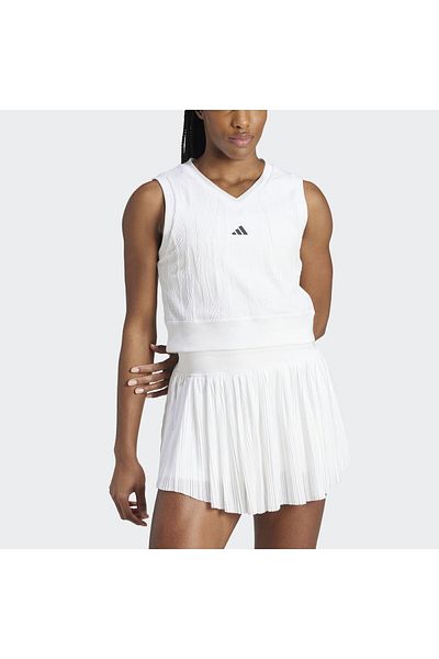 adidas Tricou alb pentru femei adidas Crop Top Pro IT4688-K
