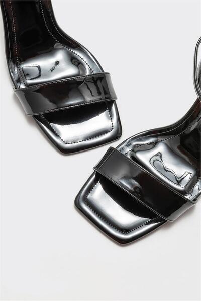 Elle Shoes Black Women's Heeled Sandals