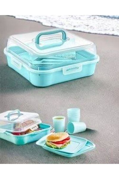 HOBBY LİFE Gree Home Picnic Set for 4 People