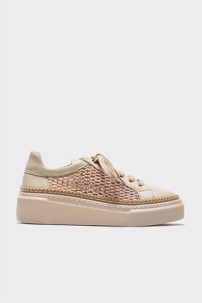 Elle Shoes Mink Leather Women's Sports Shoes