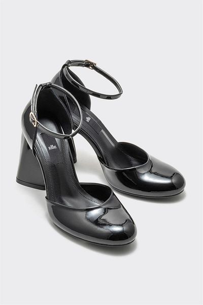 Elle Shoes Black Women's Heeled Shoes