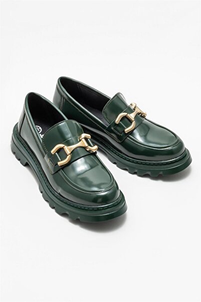Elle Shoes Yeşil Kadın Loafer
