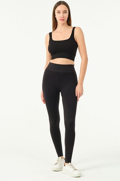 FOREVER MORE Χοντρό λουράκι Crop Sports Top