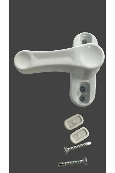 İlkim Pvc Door Window Child Safety Lock (White) 2 Pieces