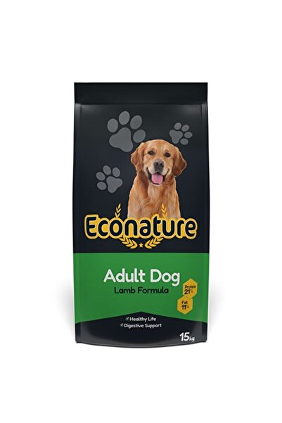 Econature Yeni Kuzu Etli Yetişkin Köpek Maması 15 kg.