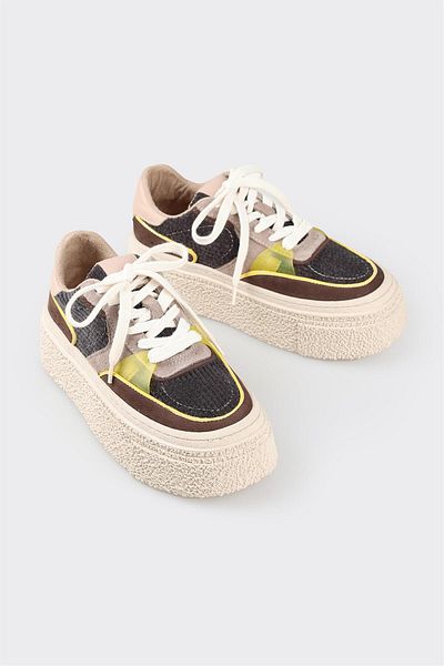 Elle Shoes Anthracite Women's Sneakers - Comfortable and Stylish