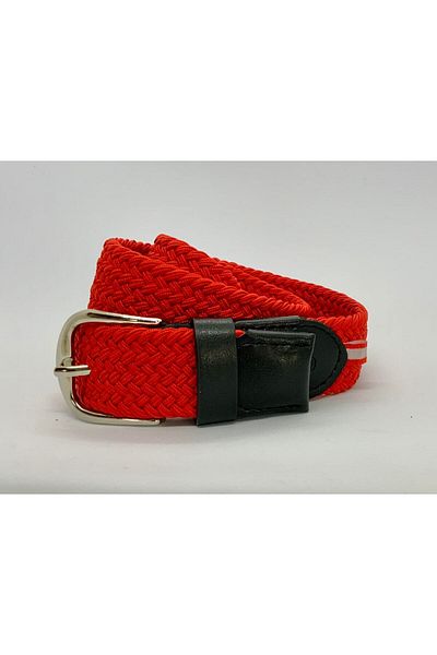 babbelt Red Children's Belt - Elastic Knit