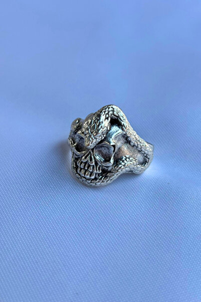 Begondio Kuru Kafa Özel Tasarım Maskülen Ayarlanabilir Erkek Yüzük