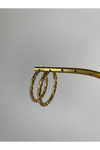 xUPING Burgu Simli Halka Gold Küpe