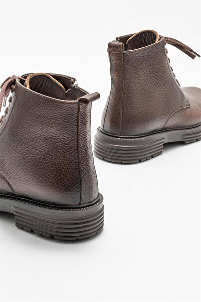 Elle Shoes Taba Deri Erkek Günlük Bot