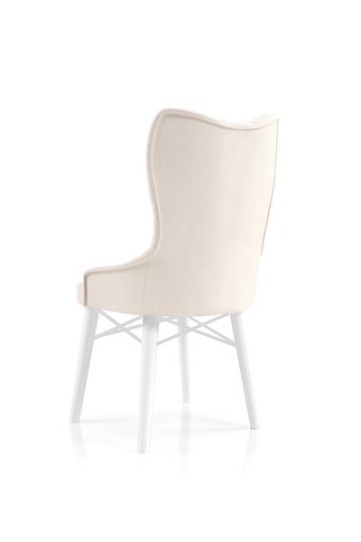 Desire Babyface Lord Scaun Crem Picior De Carpen Vopsit În Alb, Clasa 1