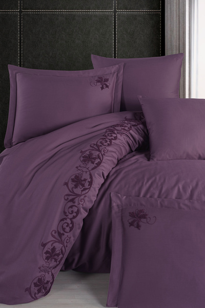 MARİBOR Setra - 100% Cotton Satin Duvet Cover Set - Exclusive Series