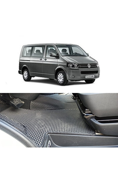 Bod Volkswagen Caravelle 3d Havuzlu Paspas 2003-2016