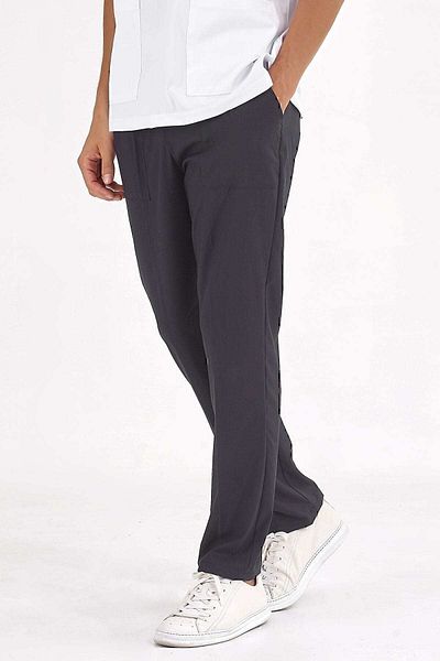 ÇİZGİ MEDİKAL Pantaloni negri de lux Lycra cu un singur fund (țesătură LICRA DE ÎNALTĂ CALITATE)