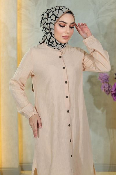 Herita Buttoned Two-piece Set