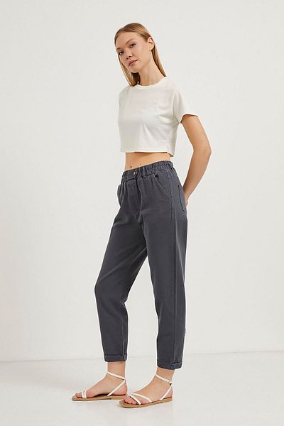 Arma Life Pantaloni largi, afumati, cu talie elastică pentru damă