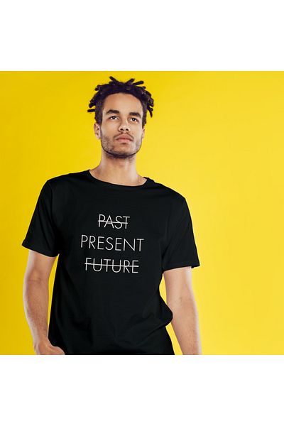 The Lucid Lab Tricou Past Present Future - Negru / M