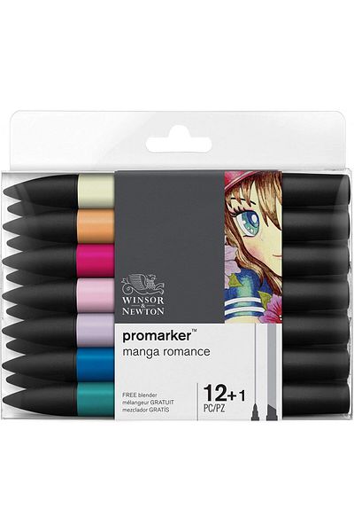 Winsor Newton Promarker 12 Manga Romance