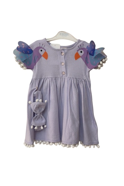 Fidekids Necix's Pagan Printed Short Sleeve Summer Dress