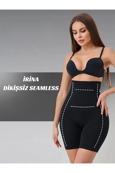 MİSTİRİK Irina Model Shaper Colanti Pantaloni Scurt Push Up Culoare Neagra Eficienta