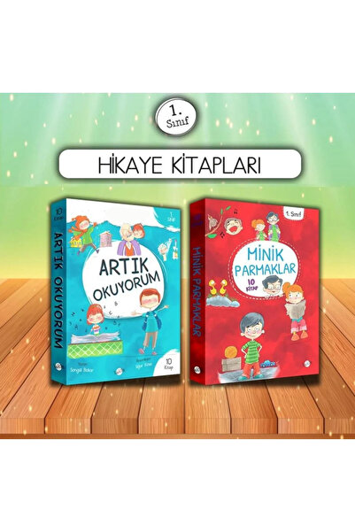 Kukla Yayınları 1. Sınıf Hikaye Seti 20 Kitap (Artık Okuyorum - Minik Parmaklar)