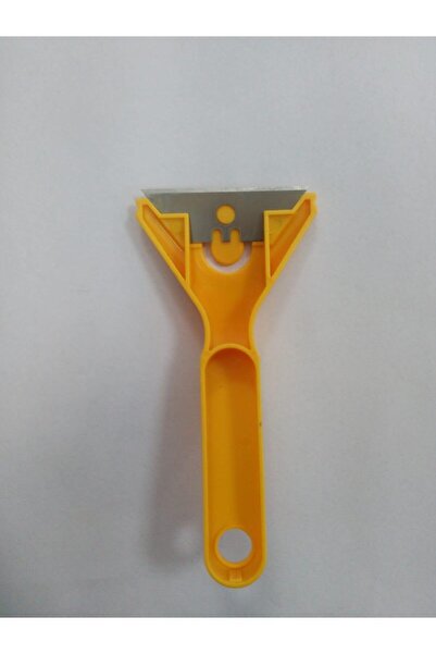 Eltos Κόκκινο πλαστικό χερούλι με μεταλλική μύτη για απόξεση γυαλιού και πάγου, ανθεκτικό και πρακτικό στη χρήση