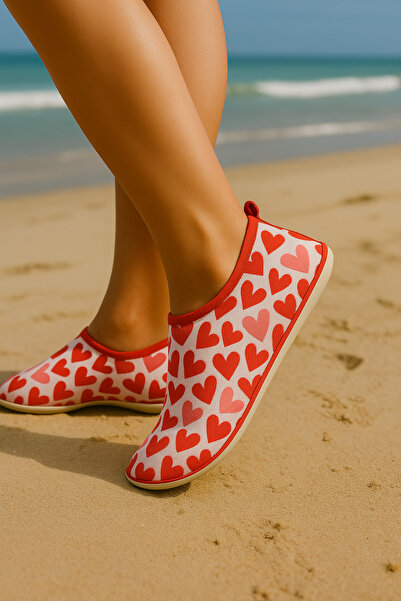 fluffy Women's Beach and Sea Shoes, Pool Shoes