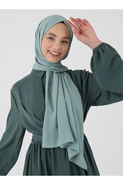 Tuva Σάλι κρεπ - νεφρίτη -