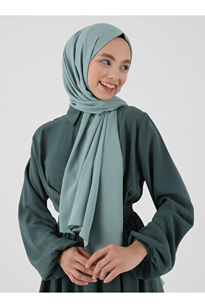 Tuva Σάλι κρεπ - νεφρίτη -