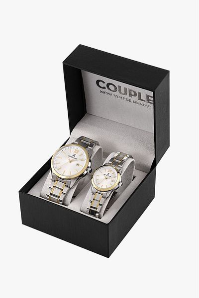 Daniel Klein Lover's Special Steel Band 30 Mt Water Resistant Men's and Women's Special Design Wrist Watch