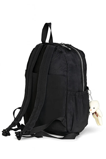 ÇÇS Siyah Anahtarlıklı Sırt Çantası 16910