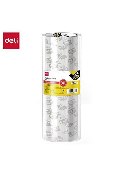 Deli شريط لاصق مزدوج الجوانب EA502 - مثالي للأعمال اليدوية والتعبئة والتغليف ...