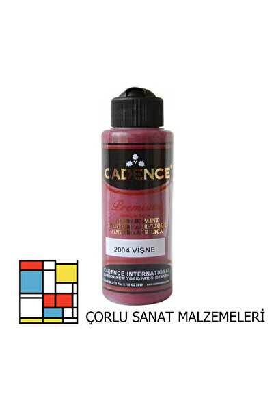 Cadence Premıum Akrilik Boya 2004 Vişne 120ml