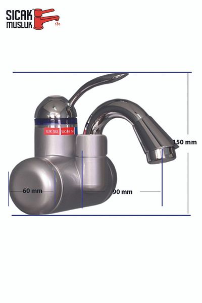Sıcak Musluk Electric Instant Water Heater Thermal Water Heater Tap Wall Mounted Dsg-5s