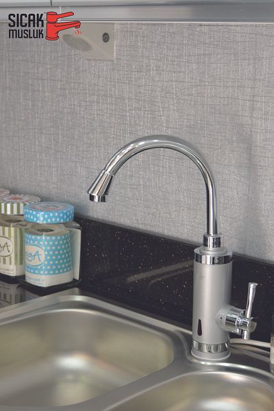 Sıcak Musluk Electric Instant Water Heater Thermal Water Heater Faucet Mounted on the Sink