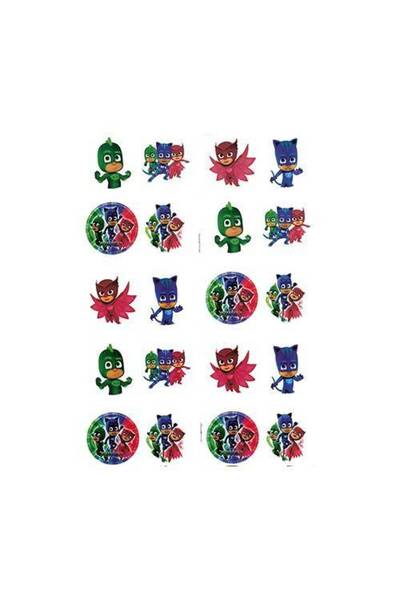 Parti Dükkanım Pijamaskeliler Boyama Kitabı Stickerlı (16 SAYFA)