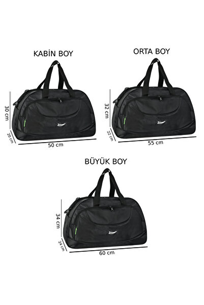 RZ RY ZAGA Seyahat Çantası Su Geçirmez Unisex Astarlı El Valizi ve Spor Çantası